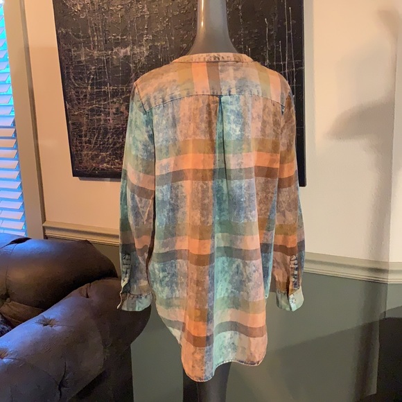 Anthropologie Isabella Sinclair Plaid Tunic - Picture 5 of 10